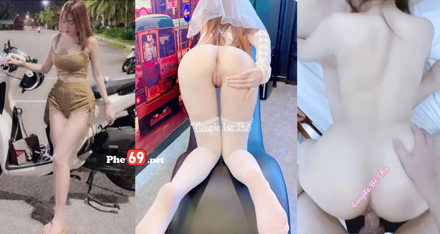 Threesome Couple Bé Thỏ chân trần, xuất tinh vào lồn cực phê