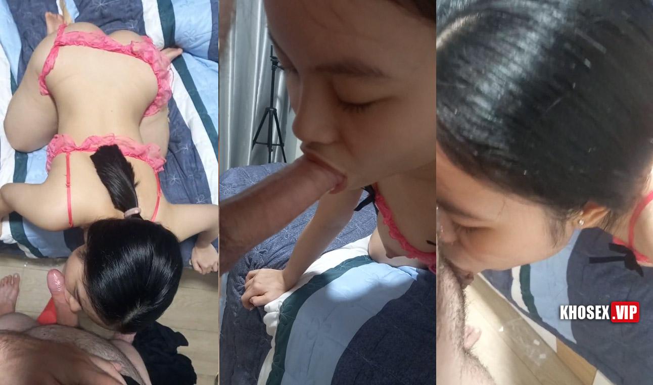 Clip sex Em sinh viên Đại Học Văn Hiến làm nô lệ tình dục cho trai tây (Full Clip + Pic) - Hình 02