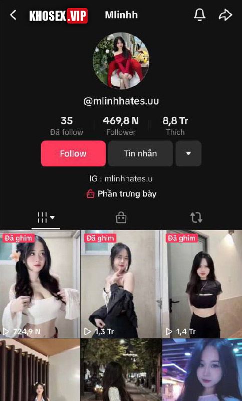 Clip Sex Em Tiktoker Mlinhh loli vú ngon địt cực sung với bạn trai (Full Clip) - Hình 01