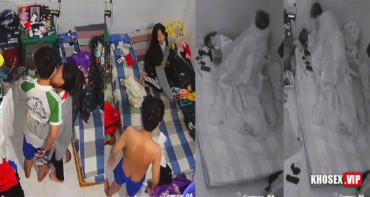 Hack Camera Em học sinh cấp 2 níu kéo bạn trai bằng cái bướm dâm
