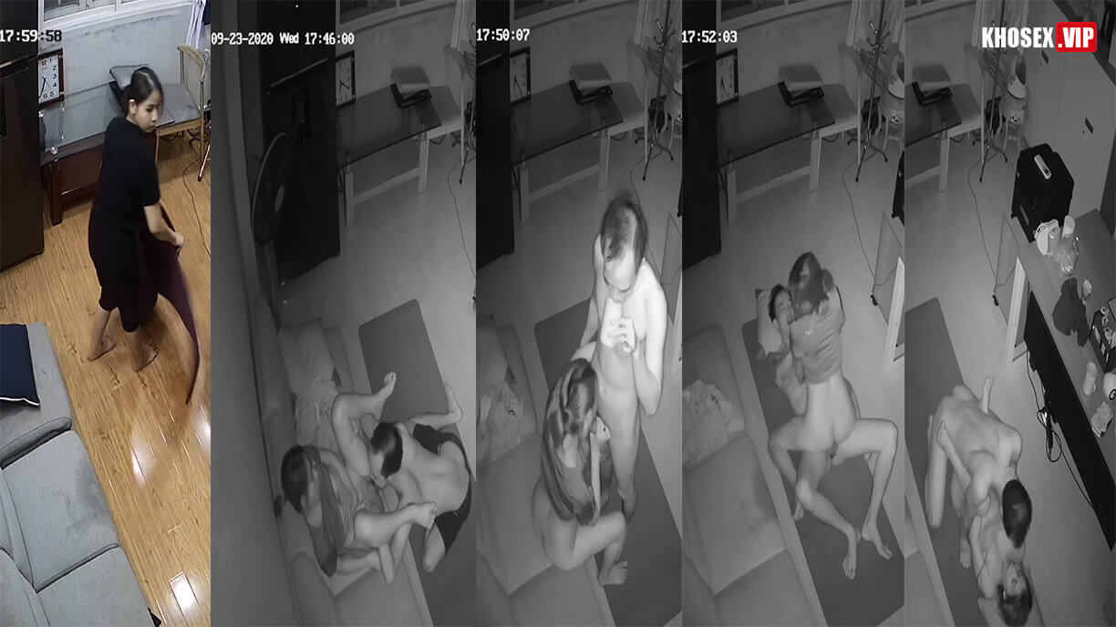 Hack Camera Hai vợ chồng dẫn bạn về nhà some con vợ dâm quá nhún như chưa bao giờ được nhún – Phần 4 (Hết)