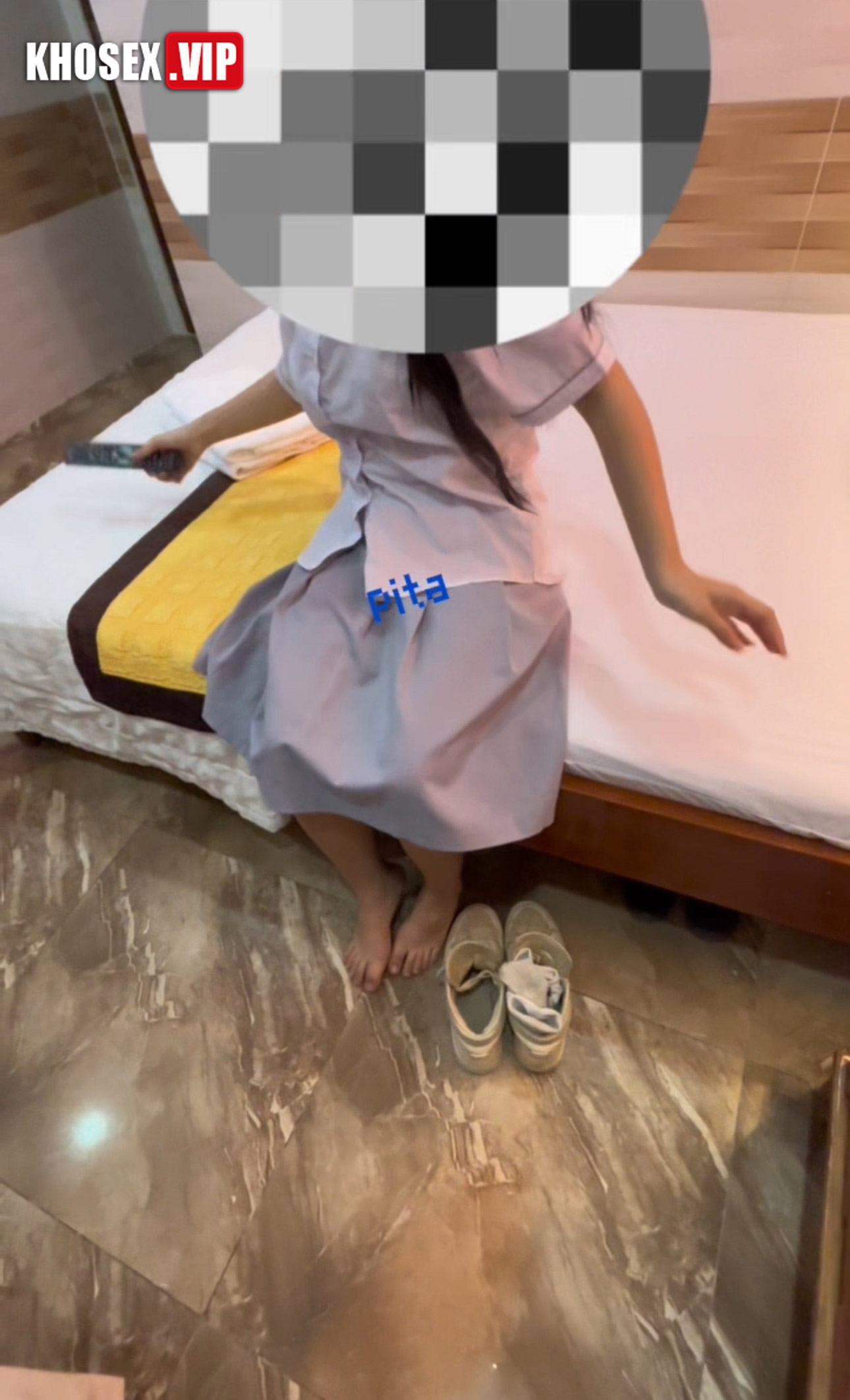 Checker Pita Trốn làm dẫn bé người yêu bé nhỏ đi cúp học làm 2 nháy - Hình - 04