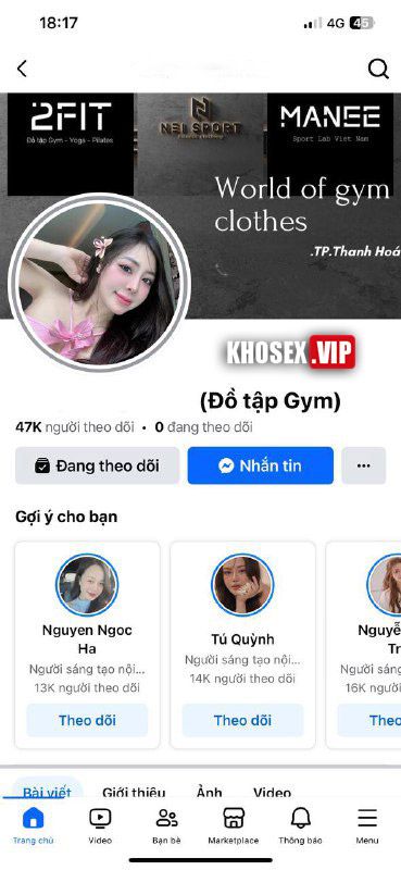 Lộ clip sex em gái xinh bán đồ tập Gym địt em ra nước trắng - Hình 05