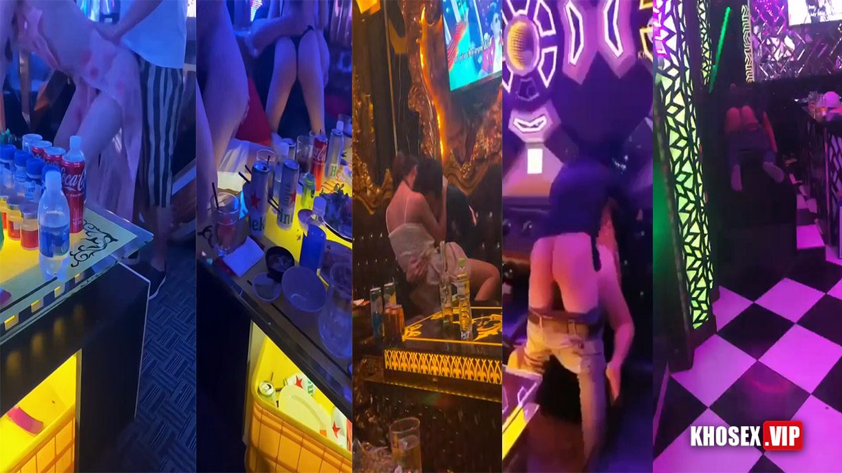 Móc bím xoa vú địt xã đồ em tiếp viên karaoke