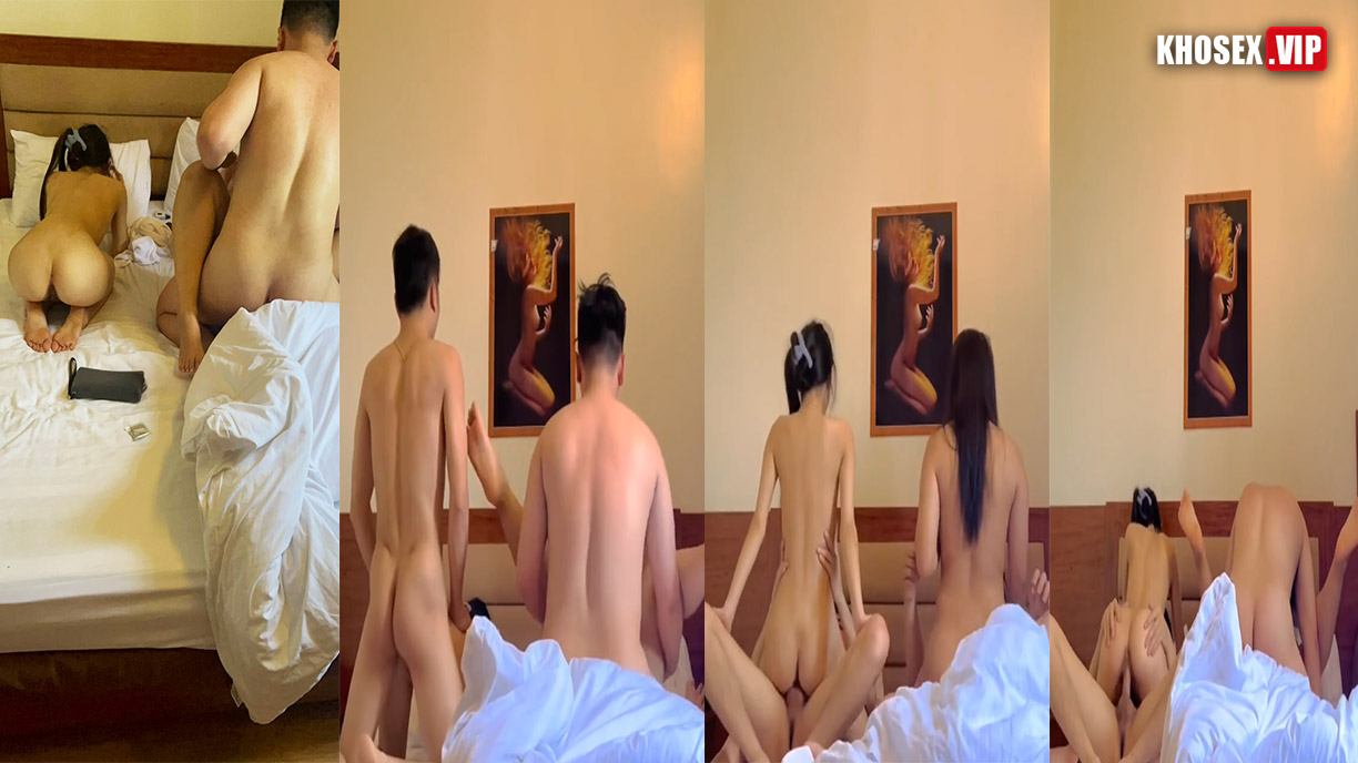 Some đổi bồ cho nhau dập cực sung đủ tư thế làm 2 em lên đỉnh