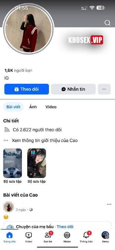 Lộ clip sex Dập em gái xinh rên không kịp thở - Hình 01